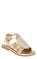 Miss Blumarine Altın Rengi Ayakkabı #2