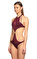 Agent Provocateur Sıfır Yaka Bordo Mayo #4