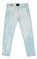 Notify Kız Çocuk Mavi-Beyaz Jean Pantolon #1