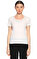 Gerard Darel İşlemeli Beyaz T-Shirt #3