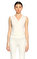 Donna Karan Kolsuz Beyaz Bluz #1