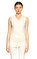 Donna Karan Kolsuz Beyaz Bluz #3