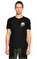 Alexander Mcqueen Baskı Desen Siyah T-Shirt #3