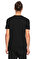 Alexander Mcqueen Baskı Desen Siyah T-Shirt #5