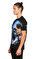 Alexander Mcqueen Baskı Desen Siyah T-Shirt #4