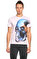 Alexander Mcqueen Baskı Desen Pembe T-Shirt #3