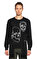 Alexander Mcqueen Baskı Desenli Siyah Sweatshirt #1