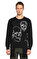 Alexander Mcqueen Baskı Desenli Siyah Sweatshirt #3