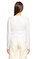 Armani Collezioni Çizgili Beyaz-Gri Ceket #5