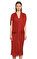 Donna Karan Yarasa Kollu Midi Kremit Elbise #2