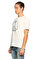 John Varvatos Usa Baskı Desen Beyaz T-Shirt #4