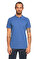 Casual Men Mavi Polo T-Shirt #3