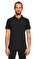 Casual Men Siyah Polo T-Shirt #1