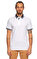 Casual Men Beyaz Polo T-Shirt #1