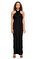 Donna Karan Uzun Siyah Elbise #1