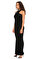 Donna Karan Uzun Siyah Elbise #2