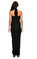Donna Karan Uzun Siyah Elbise #3