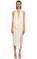 Misha Midi Krem Elbise #1