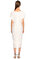Misha Beyaz Elbise #4