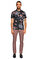 Ted Baker Polo Çiçek Desenli Lacivert T-Shirt #2