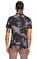 Ted Baker Polo Çiçek Desenli Lacivert T-Shirt #5