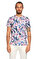 Ted Baker Çiçek Desenli Gri T-Shirt #3