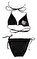 Victoria Couture Hello Kitty Desenli Siyah Bikini #1