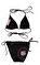 Victoria Couture Hello Kitty Desenli Siyah Bikini #2