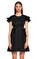 Ted Baker Fırfır Detaylı Mini Siyah Elbise #2