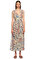 Rene Derhy Çiçek Desen Uzun Elbise #2