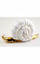 BC Ceramic Snail Beyaz & Gold W Swarovsky Maxı #1
