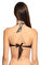 MICHAEL Michael Kors Leopar Detaylı Kahverengi Bikini Üstü #5