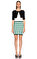 Love Moschino Karma Desenli Mini Elbise #1