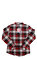 Junior Gaultier Kareli Kırmızı Gömlek #2