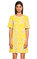 Giambattista Valli Çiçekli Sarı Elbise #2