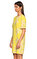 Giambattista Valli Çiçekli Sarı Elbise #3