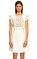 Giambattista Valli Fırfır Detaylı Beyaz Elbise #2
