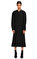 Dion Lee Kapüşonlu Midi Siyah Elbise #1