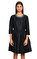 Tara Jarmon İşleme Detaylı Lacivert Elbise #2