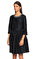 Tara Jarmon İşleme Detaylı Lacivert Elbise #3