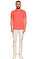 Casual Men Pembe Polo T-Shirt #2