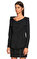 Donna Karan Kayık Yaka Siyah Ceket #3