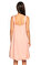 Donna Karan Askılı Pembe Elbise #4