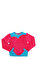 Agatha Ruiz De La Prada Kız Çocuk Mavi Pembe  Sweatshirt #1