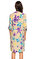Versace Çiçek Desenli Bej Elbise #4