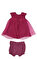 Baby Dior Kız Bebek Gül Kurusu Elbise #2