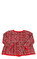 Baby Dior Kız Bebek Desenli Kırmızı Hırka #2