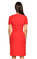 Versace V Yaka Kırmızı Elbise #4