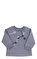 Baby Dior Erkek Bebek İşleme Detaylı Gri Sweatshirt #1