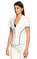 Versace Puantiyeli Kısa Kollu Beyaz Ceket #4